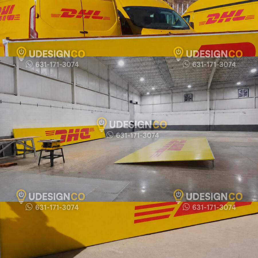 DHL SIGNS by UDESIGNCO